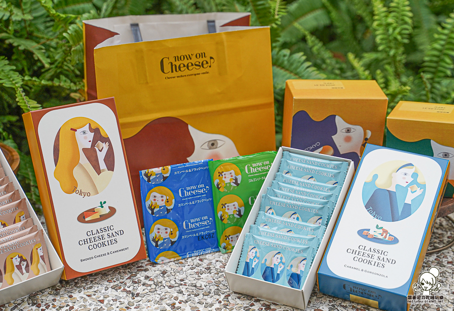  now on Cheese 伴手禮 台南 首度登場 餅乾 起司 起司夾心餅乾 東京車站 排隊人氣