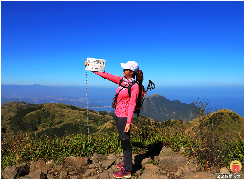 新北景點｜燦光寮山步道！全台視野最威之一等三角點！雪山山脈、