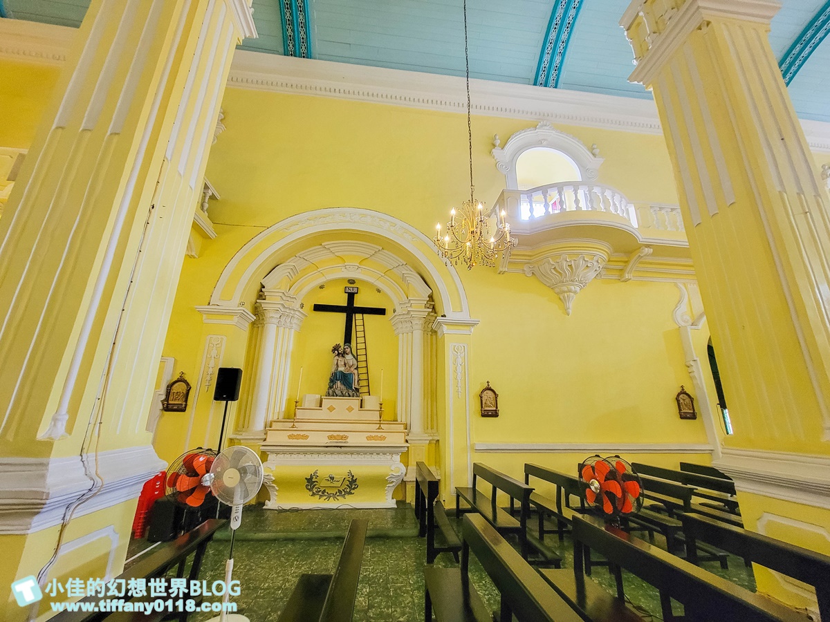 2024澳門自由行/10大必去大三巴牌坊周邊免費景點推薦/議事亭前地、玫瑰聖母堂、戀愛巷/澳門自由行一日遊