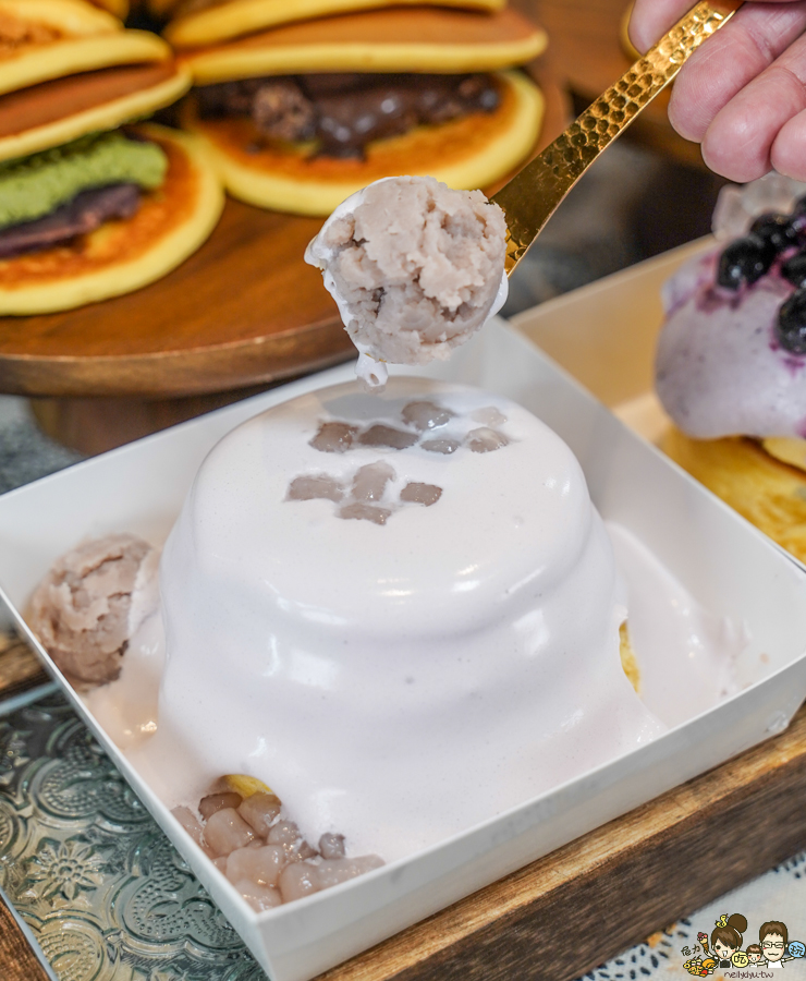 六盛和菓屋 舒芙蕾 和菓子 現點製作 日式 甜點 點心 高雄 百貨美食 美食街 甜點 小吃 必吃 散步美食 義享時尚廣場 