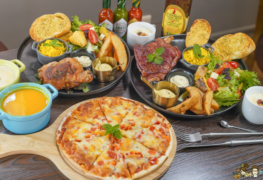 異國料理 咖啡冰沙 左營美食 巨蛋美食 聚餐 聚會 私密 隱藏版 披薩 特製 早午餐 拼盤 晚餐 GAUTENG COFFEE FREEZE.cc