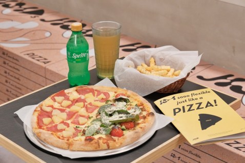 新竹美食│Jim’s pizza 新竹店。現點現做美式披薩！