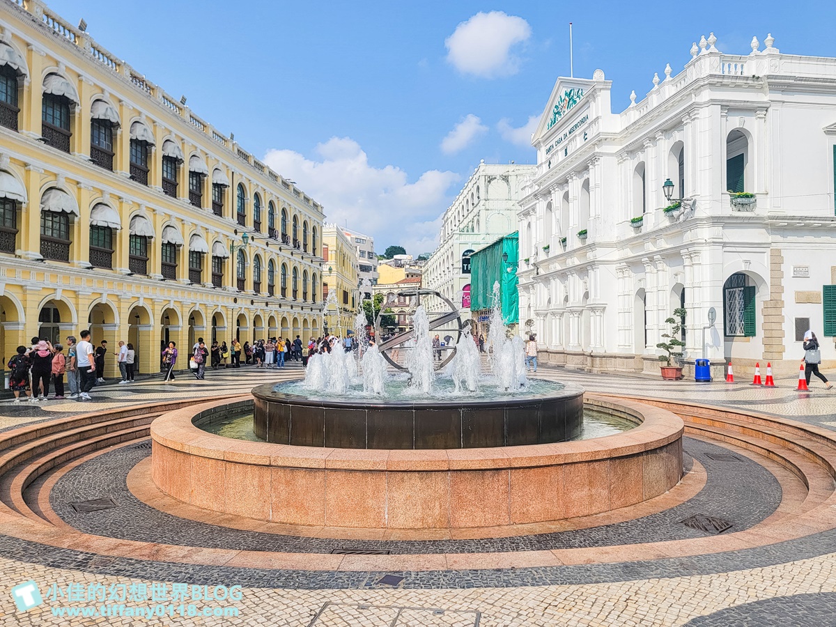 2024澳門自由行/10大必去大三巴牌坊周邊免費景點推薦/議事亭前地、玫瑰聖母堂、戀愛巷/澳門自由行一日遊