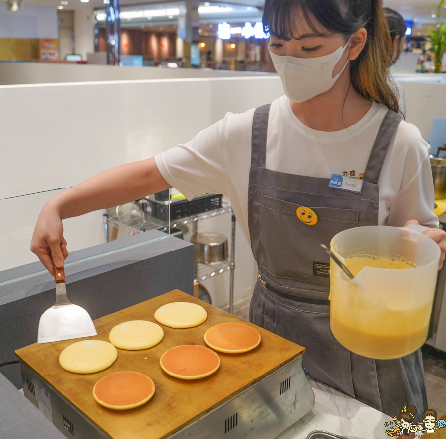 六盛和菓屋 舒芙蕾 和菓子 現點製作 日式 甜點 點心 高雄 百貨美食 美食街 甜點 小吃 必吃 散步美食 義享時尚廣場 