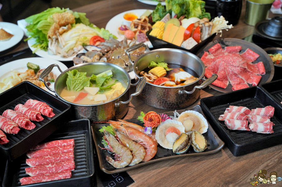 高雄火鍋 火鍋吃到飽 吃到飽 木櫃工廠創意鍋物 聚餐 聚會 多人聚餐 謝師宴 吃到飽 甜點 海鮮 和牛 可朗芙 限定 下午茶