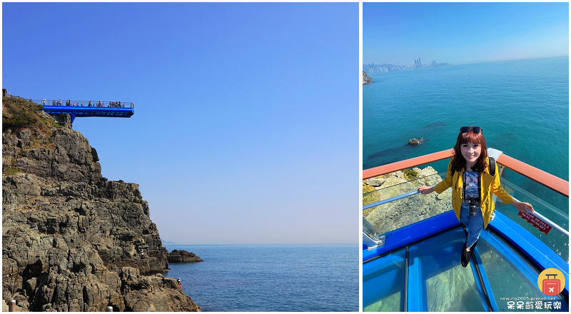 釜山景點｜五六島天空步道SkyＷalk！一望無際的絕佳海景！