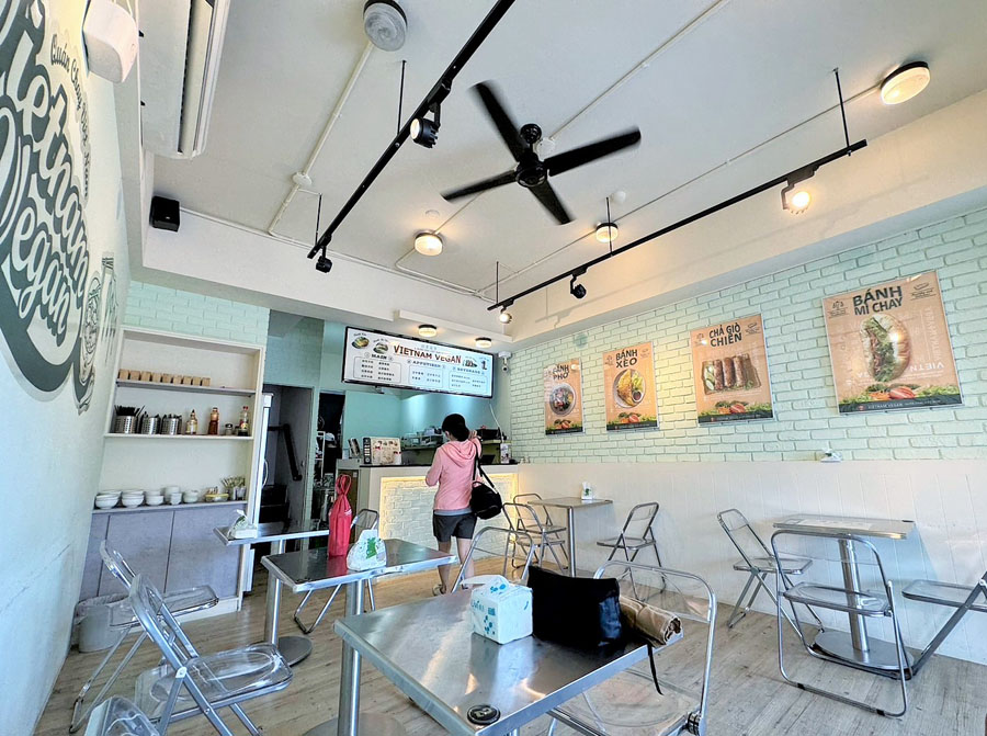 越素蔬食 越南料理 法國麵包 越南河粉 鳳山素食 蔬食 爽口 美味 開胃 輕食 酸辣河粉 越南咖啡 