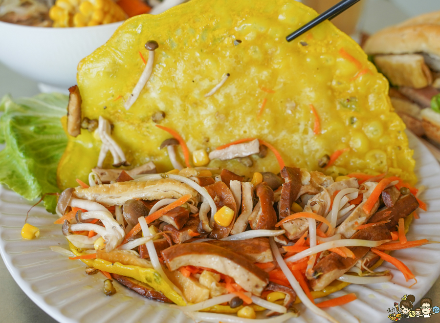 越素蔬食 越南料理 法國麵包 越南河粉 鳳山素食 蔬食 爽口 美味 開胃 輕食 酸辣河粉 越南咖啡 