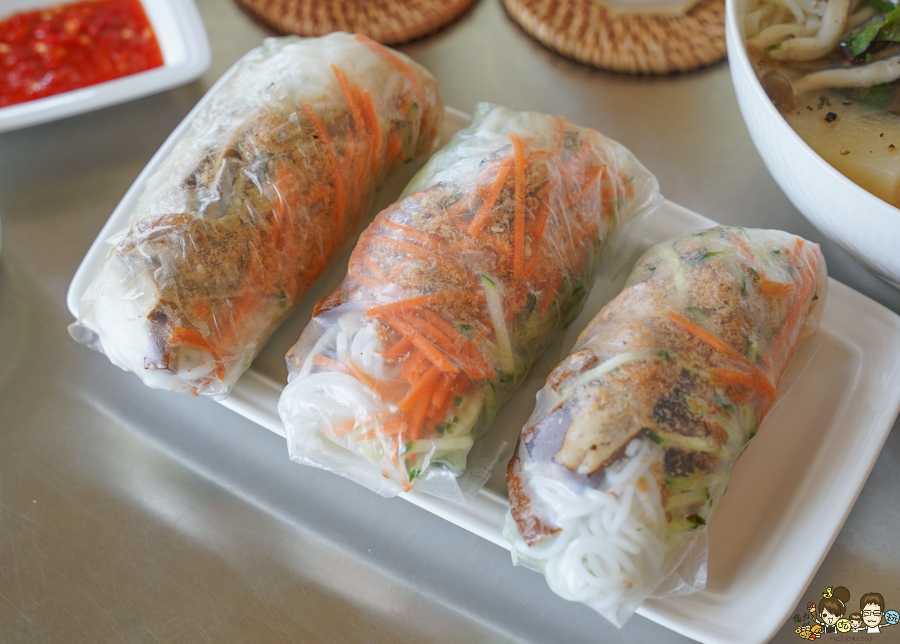 越素蔬食 越南料理 法國麵包 越南河粉 鳳山素食 蔬食 爽口 美味 開胃 輕食 酸辣河粉 越南咖啡 