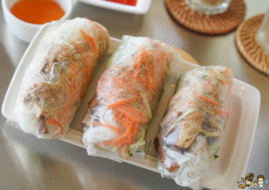 越素蔬食 越南料理 法國麵包 越南河粉 鳳山素食 蔬食 爽口 美味 開胃 輕食 酸辣河粉 越南咖啡 