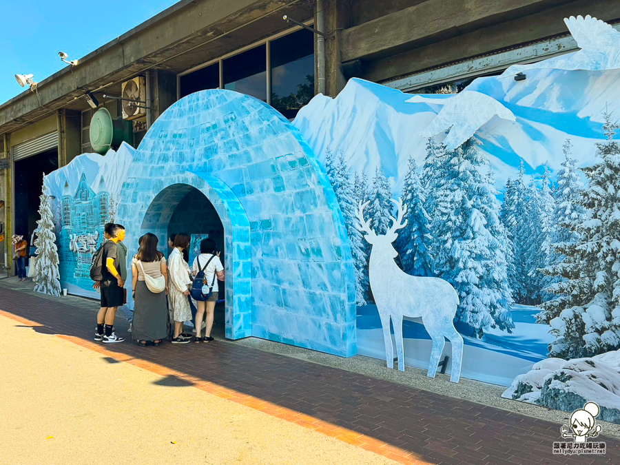 暑假旅遊 親子玩樂 親子 駁二 必玩 降溫 滑雪 白雪 冰雪祭．白色童話 
