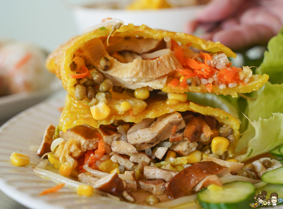 越素蔬食 越南料理 法國麵包 越南河粉 鳳山素食 蔬食 爽口 美味 開胃 輕食 酸辣河粉 越南咖啡 