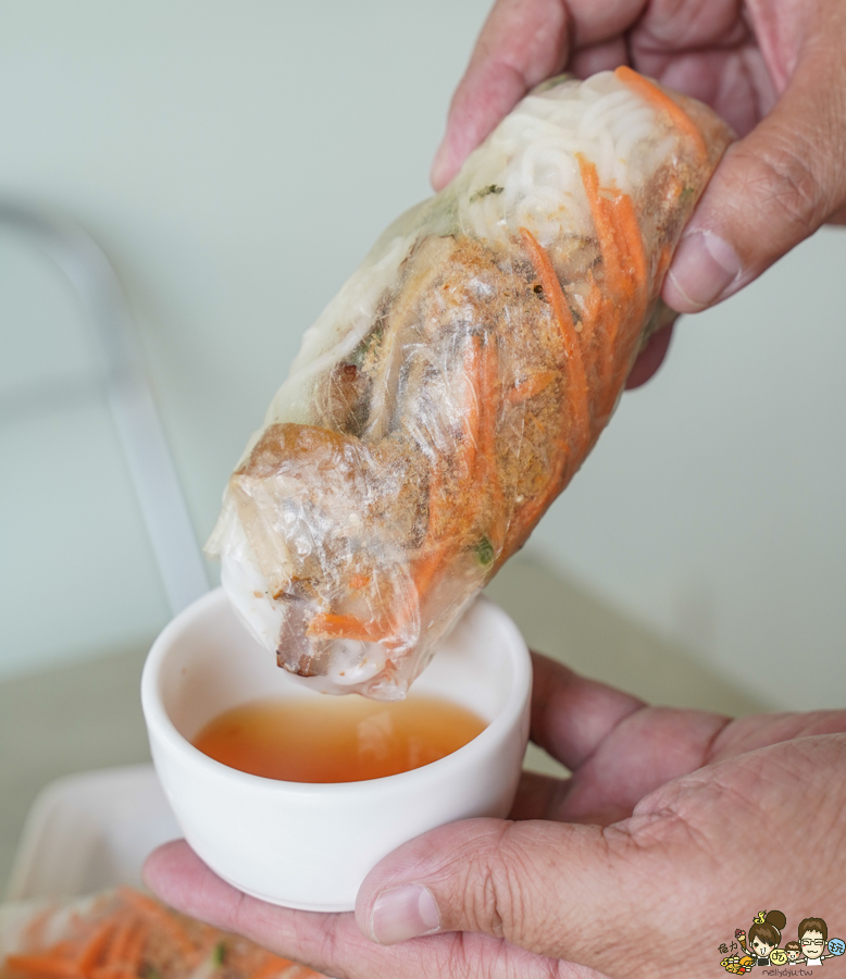 越素蔬食 越南料理 法國麵包 越南河粉 鳳山素食 蔬食 爽口 美味 開胃 輕食 酸辣河粉 越南咖啡 