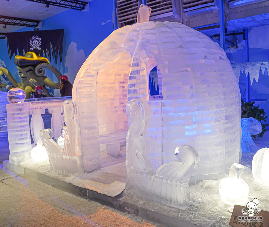 暑假旅遊 親子玩樂 親子 駁二 必玩 降溫 滑雪 白雪 冰雪祭．白色童話 