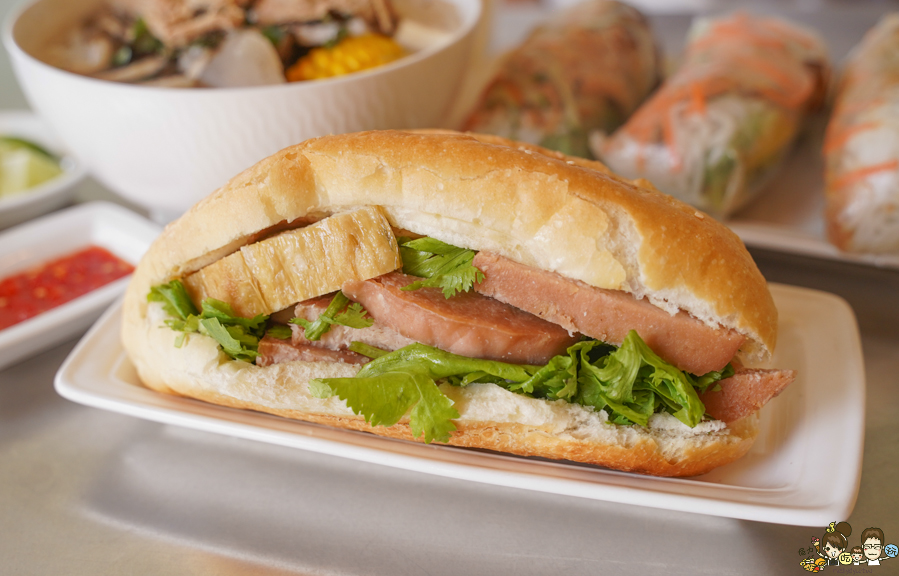 越素蔬食 越南料理 法國麵包 越南河粉 鳳山素食 蔬食 爽口 美味 開胃 輕食 酸辣河粉 越南咖啡 