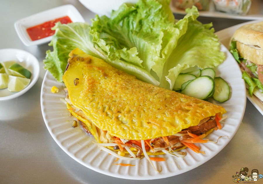 越素蔬食 越南料理 法國麵包 越南河粉 鳳山素食 蔬食 爽口 美味 開胃 輕食 酸辣河粉 越南咖啡 