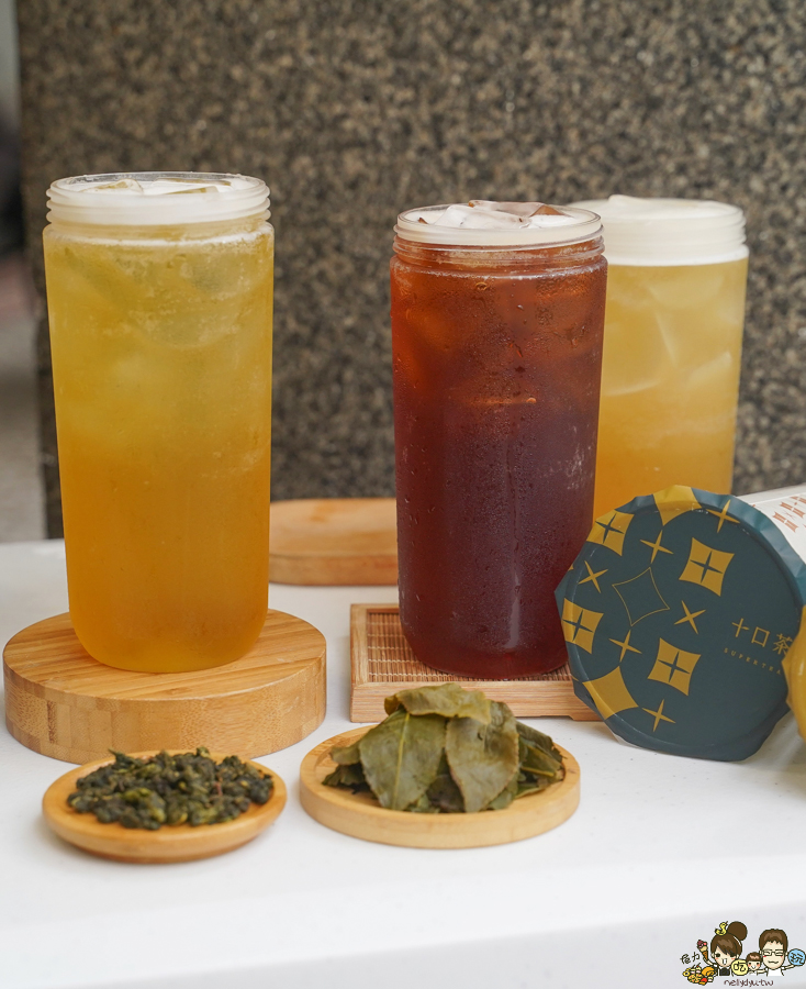 十口茶 高雄 高雄飲料 金萱 紅茶 手搖茶飲 高雄手搖 飲料 無糖 好喝 蜂蜜 新店 奶茶 珍奶