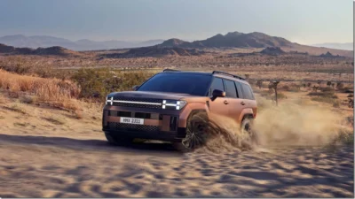 前衛外型洞悉未來 2024 Hyundai Santa Fe 山土匪廠照釋出 8 月線上首發