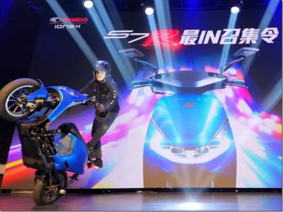 Ionex S7R 城市鋼砲首場官方車聚 孤輪王安倍優現身孤輪特技演出