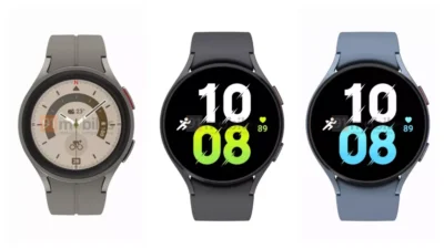 爆料者宣稱：三星 Galaxy Watch5 系列 官方渲染圖流出