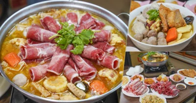 澎湖熱海味的3千金呷飯館 顏家沙鍋魚頭，百元親民價格、熱情澎派好料 、不吃魚頭可以還有牛肉、豬肉可選