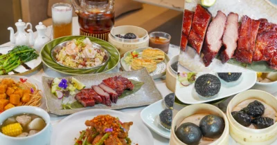 高樓層最優雅時尚粵菜餐廳【點八粵】，銷魂厚切秘製黑叉燒、澎派套餐、經典私房料理 X 台南聚餐推薦