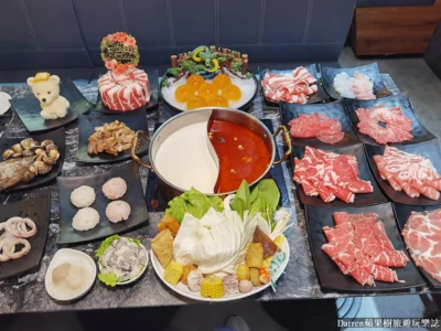 台北美食|心心麻辣鍋西門店/有七龍珠的西門麻辣鍋吃到飽(菜單價錢)