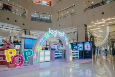 Logi Store桃園台茂購物中心1F快閃店 改版「G502 X」系列開賣