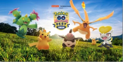 2024年「Pok&eacute;mon GO Fest」~ 將自5月底從仙台、馬德里、紐約 全球依序登場，一起探索有趣的活動吧！