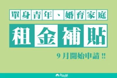 單身青年及婚育家庭房租租金補貼 9月開始受理申請 每月最高補貼5000元