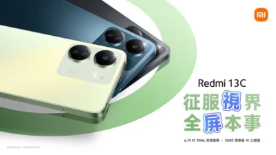 小米親民機 Redmi 13C 12/1 開賣 $5000 內就能入手!