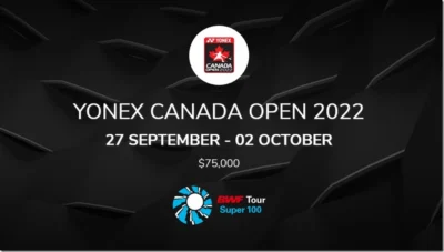 2022 BWF 加拿大羽球公開賽 台灣選手賽程 直播 轉播資訊