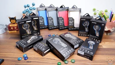 ONPRO 時尚隨行鑰匙圈式充電傳輸線 MB-IX10 10000mAh QC3.0 6A 快充行動電源 開箱