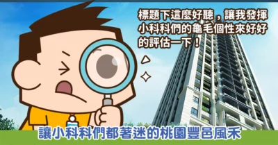 桃園中路特區 豐邑風禾 公園第一排 軟硬體面面俱到 飯店級專業管理美宅