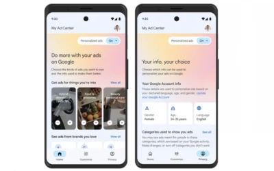 Google 「我的廣告中心」正式登場  量身打造自己的廣告體驗