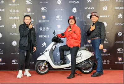 KYMCO 攜手本土設計師周裕穎 用廢料做時尚