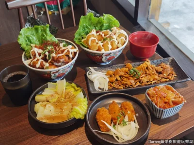 100元起大份量日式丼飯!雞湯飲料冰品無限免費吃，高CP值難怪分店開不停