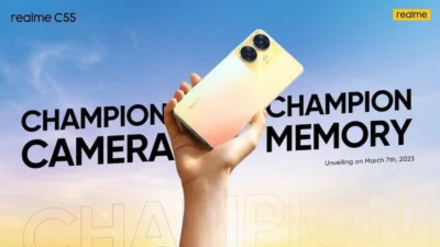 搭載 “動態島” 的 realme C55 將於 3/7 發表