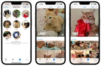 iOS17 相簿將加入寵物識別功能