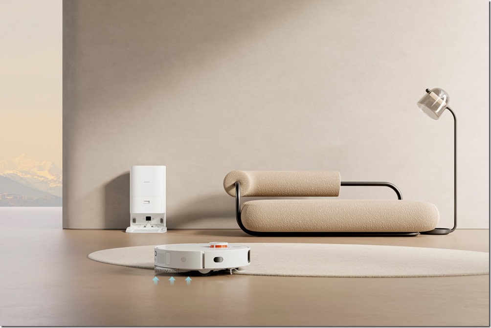 06. Xiaomi 掃拖機器人 X10 配置了當前最熱門的智慧清潔工作站,可支援全方位多維度功能,例如自動集塵、清洗拖布、熱風烘乾和注水,一站式、免手洗、免清塵,更有 S-Cross AI_ Advanced 3D 障礙物辨識與迴避系統,具備公釐級感測器精確度。 06. Xiaomi 掃拖機器人 X10 配置了當前最熱門的智慧清潔工作站,可支援全方位多維度功能,例如自動集塵、清洗拖布、熱風烘乾和注水,一站式、免手洗、免清塵,更有 S-Cross AI_ Advanced 3D 障礙物辨識與迴避系統,具備公釐級感測器精確度。