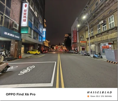 OPPO Find X6 Pro 夜拍超亮眼 6 倍望遠依然清晰