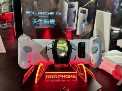 ROG Phone 6D 系列發表  空氣動力散熱閥 6D Ultimate 版本專屬