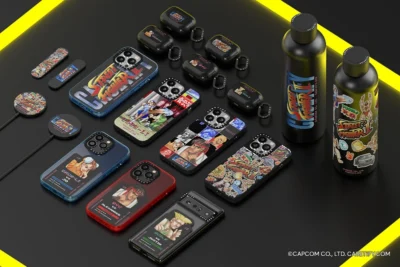 CASETiFY 致敬經典格鬥遊戲 攜手《快打旋風》聯名推出電子配件