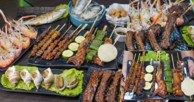 三民九如神秘熱炒燒烤 鱻焱生鮮燒烤，平價燒烤、熱炒美食、老饕推薦聚會小酌、家庭客用餐