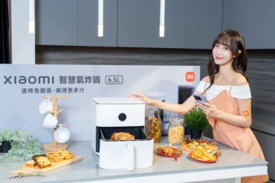Xiaomi 智慧氣炸鍋 6.5L – 加大容量超方便  智慧嫩烤更多汁