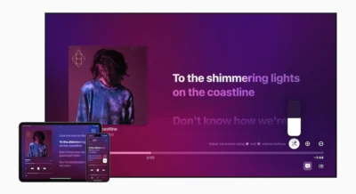 Apple推出「Apple Music 開唱」新功能 想唱隨時唱!