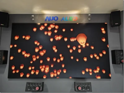 友達光電聯手 HD.Club 精研視務所 打造 163 吋 ALED 頂級劇院