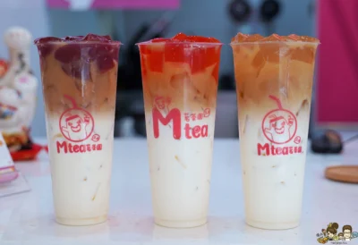 小怪獸超萌夥伴出動，尖叫吧滑溜好咀嚼之首創 維生素凍 X M·TEA 茗茶園凍飲專賣店2.0、台南必喝飲品