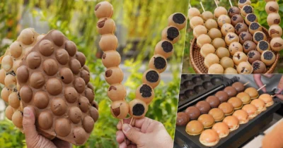 高雄首間 Mowan港式雞蛋仔，超達20多種口味的大份量港式雞蛋仔、串烤雞蛋仔 X 療癒系點心美食