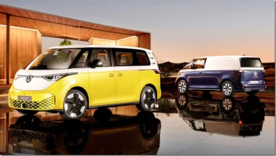 向經典萬人迷  T1 致敬  VW 首款電動 MPV ID.Buzz 來了
